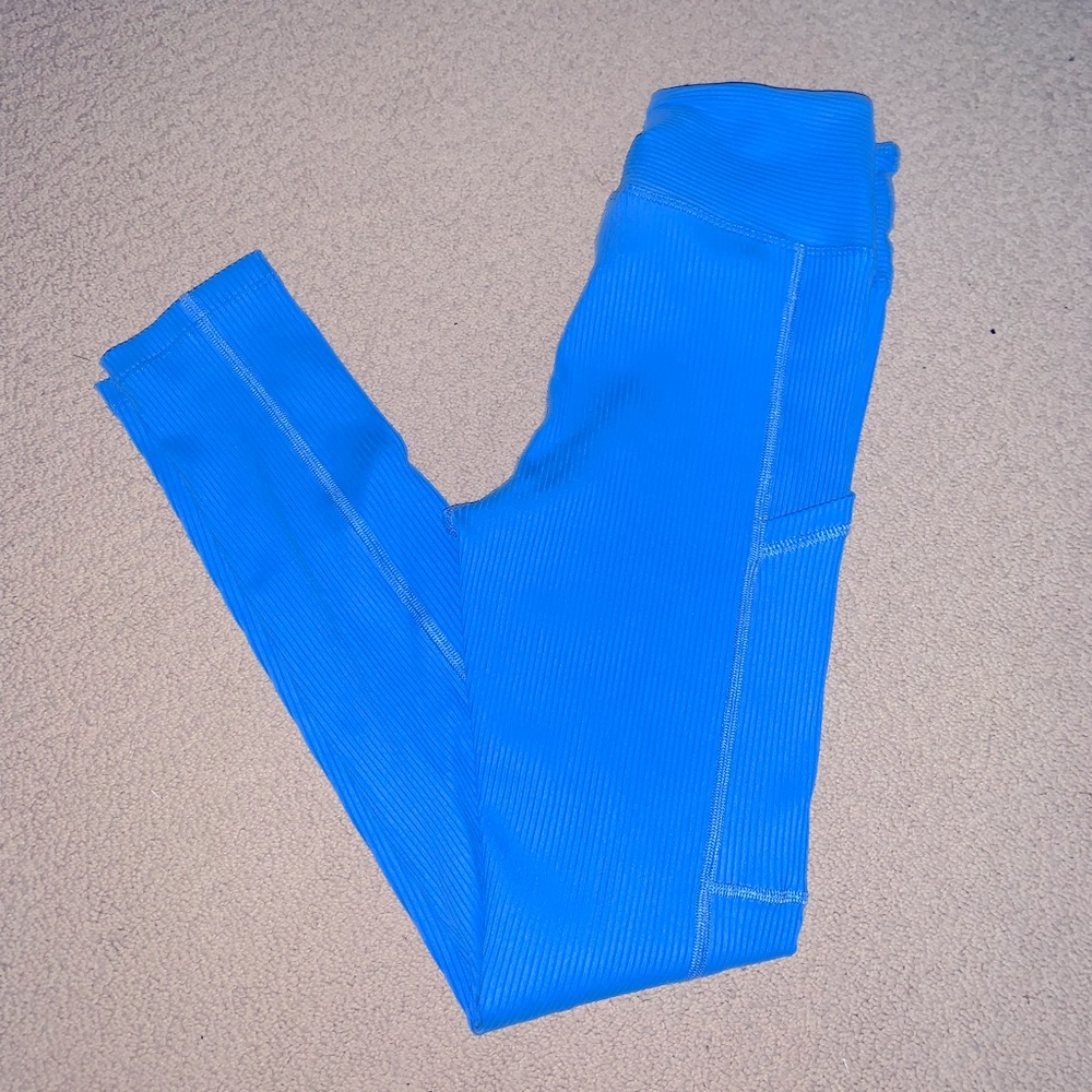 NWT Year Of Ours Blue Leggings